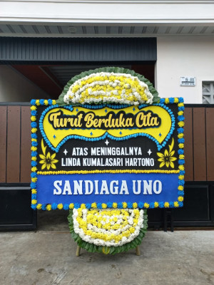 Papan Bunga Duka di Badar